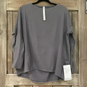 NWT Back in Action Long Sleeve Waffle